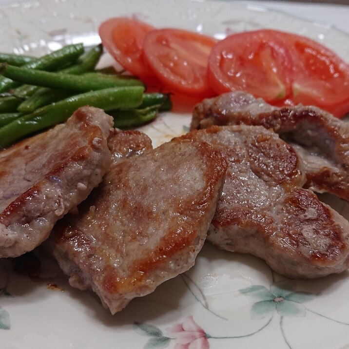 豚ヘレの生姜焼き レシピ 作り方 By Wataばあば 楽天レシピ